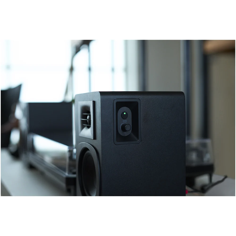 Audio Technica AT-SP3X Powered Bookshelf Speakers with Bluetooth Black - Image 6