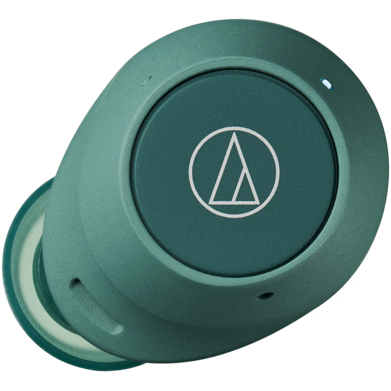 Audio Technica ATH-CKS30TW+ Noise Cancelling Wireless Earbuds Green - Image 9