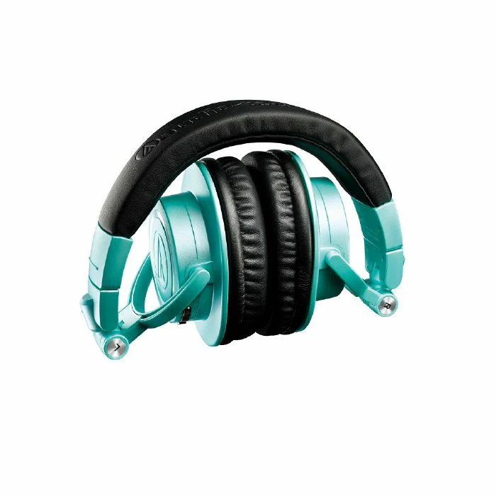 Audio Technica ATH-M50xBT2 Wireless Over-Ear Headphones - Limited edition Ice Blue - Image 3