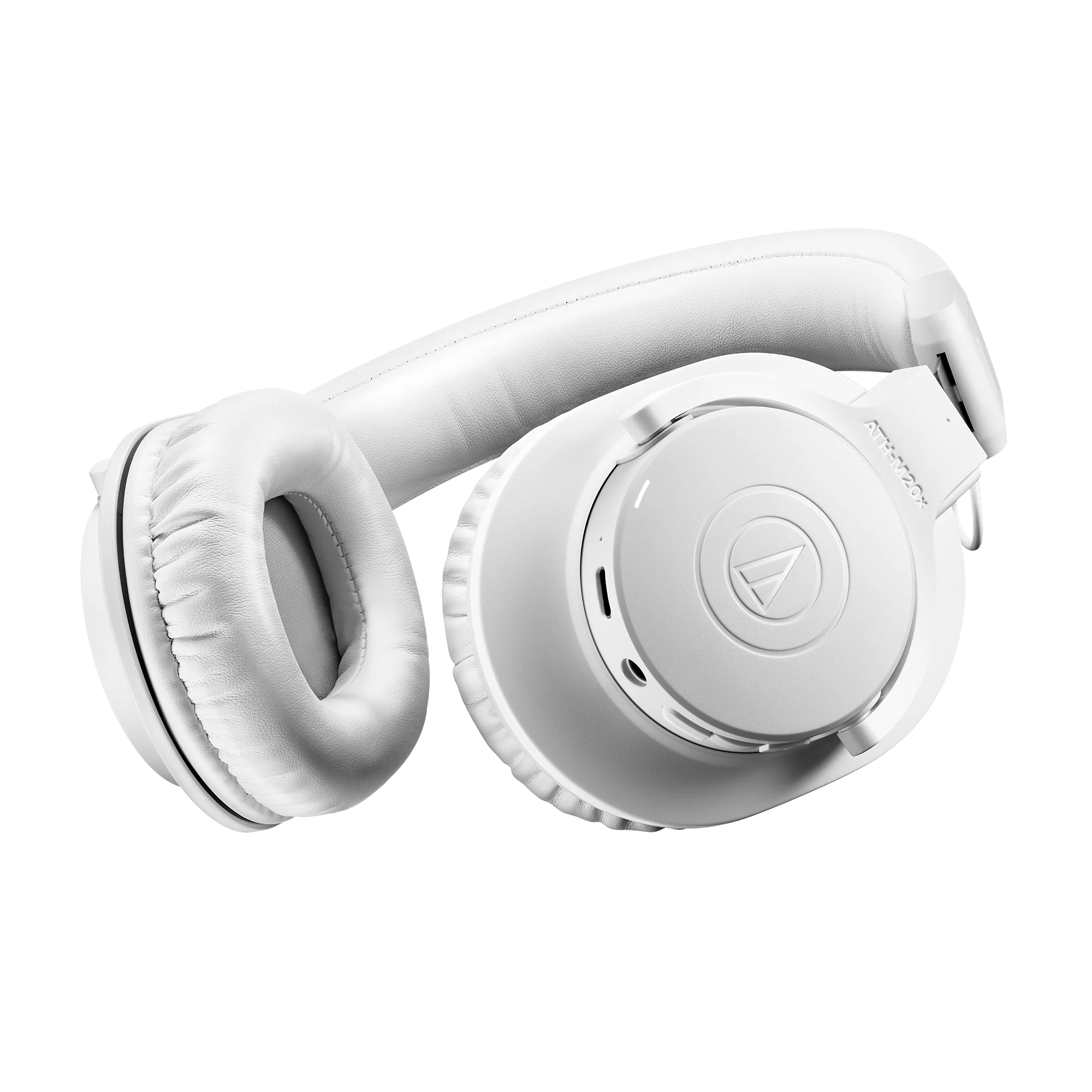 Audio Technica ATHM20XBT Wireless Over-Ear Headphones White - Image 3