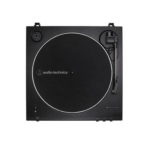 Audio Technica ATLP60XBTBK Fully Automatic Bluetooth Wireless Belt-Drive Stereo Turntable in Black - Image 3