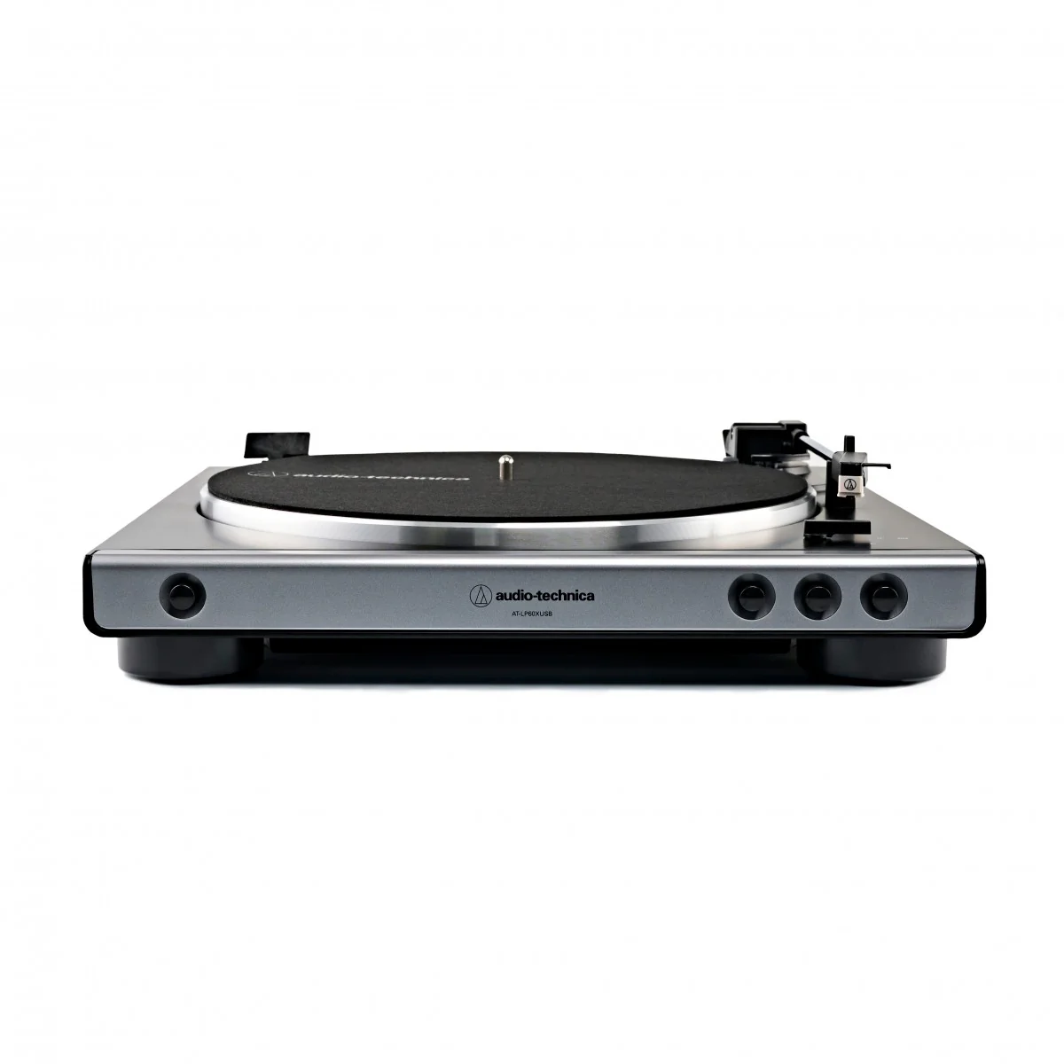 Audio Technica ATLP60XUSB Fully Automatic Belt Drive Turntable Analog & USB Gunmetal - Image 6