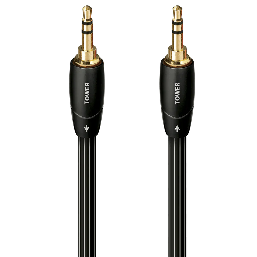 AudioQuest Tower 1M 3.5mm to 3.5mm Analogue Audio Interconnect Cable