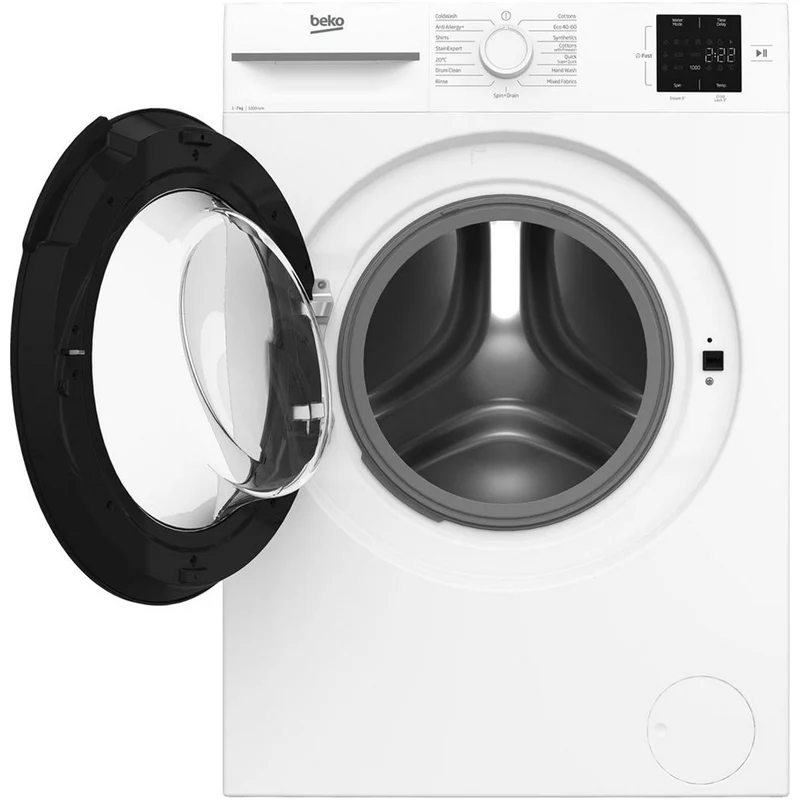 Beko BM1WU3721W 7kg 1200 Spin Washing Machine White - Image 4