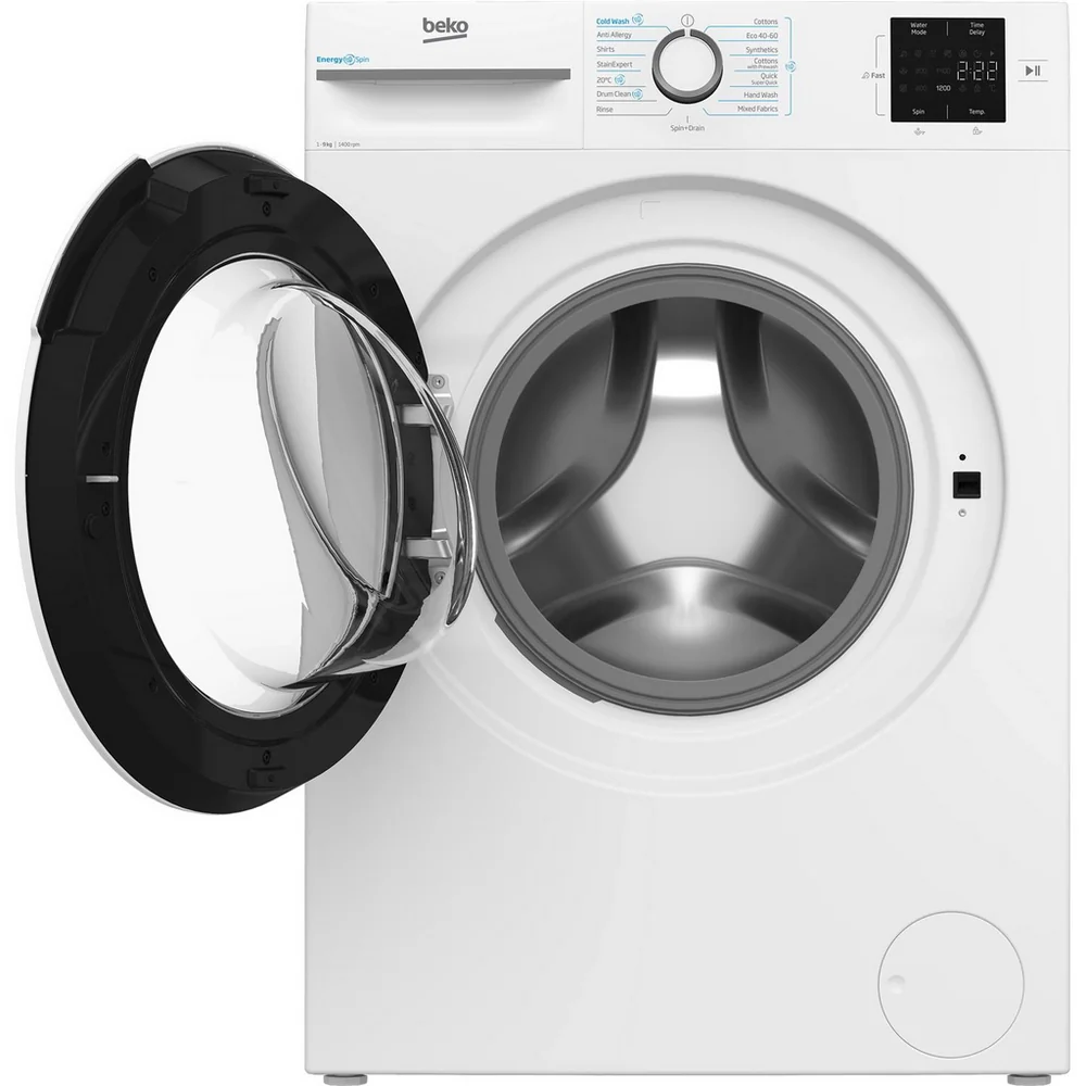 Beko BM3WT3941W 9kg 1400 Spin Freestanding Washing Machine White - Image 2