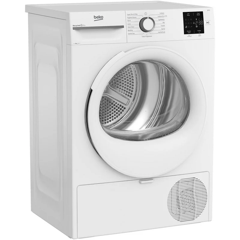 Beko BMN3T3823W 8kg Heat Pump Tumble Dryer White - A++ Rated - Image 2