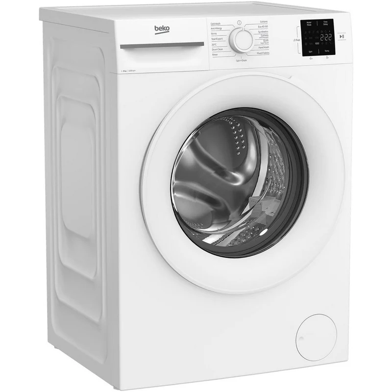 Beko BMN3WT3821W 8kg 1200 Spin Washing Machine White - Image 2
