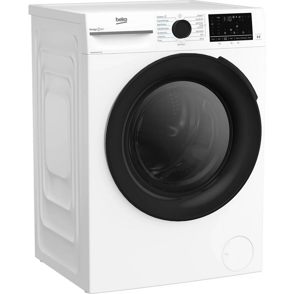 Beko BMND8545UW 8+5kg 1400 Spin Freestanding Front Load Washer Dryer White - Image 4