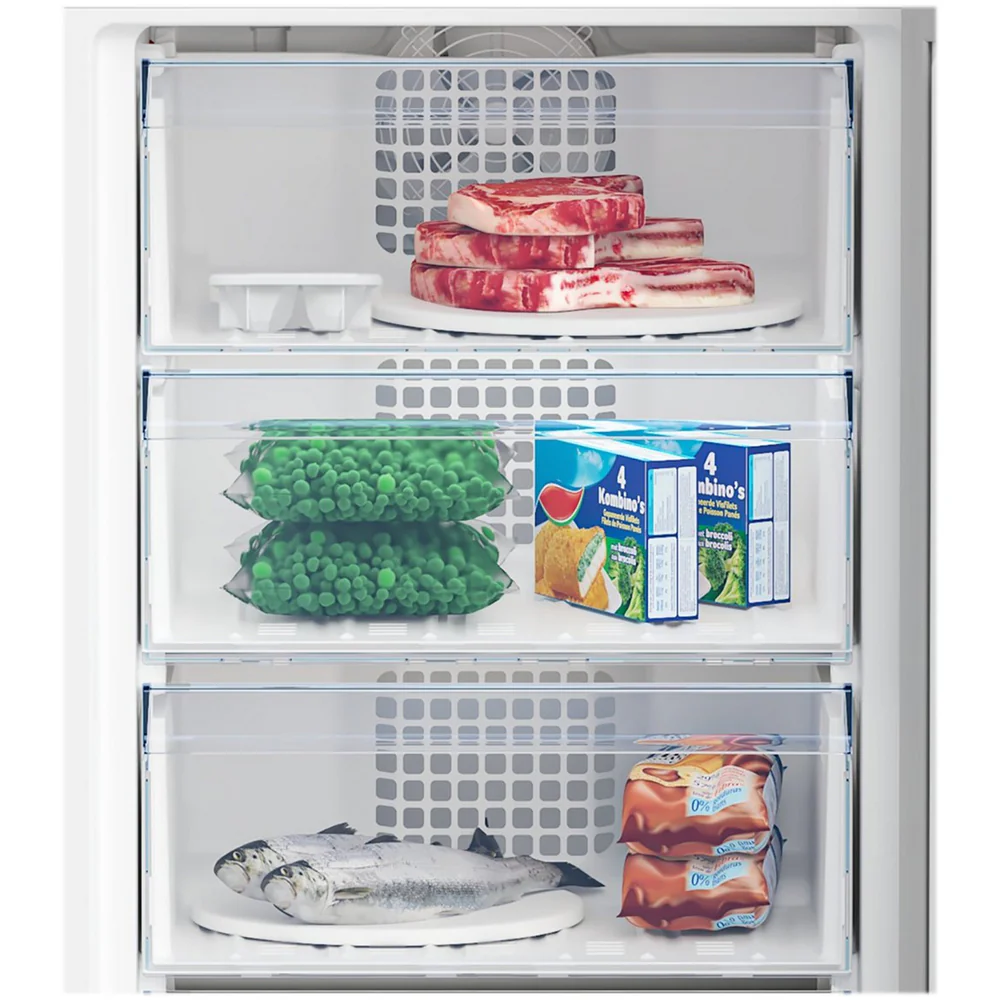 Beko CCFM4582S Frost Free Fridge Freezer Silver - Image 7