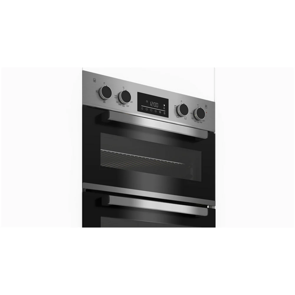 Beko CDFY22309X 60cm Built In Double Oven Stainless Steel - Image 5