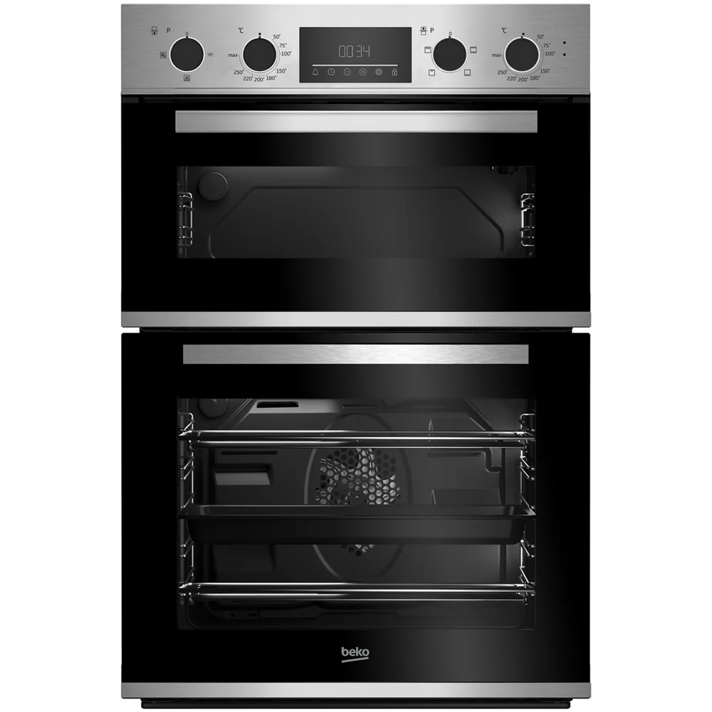 Beko CDFY22309X 60cm Built In Double Oven Stainless Steel - Image 7