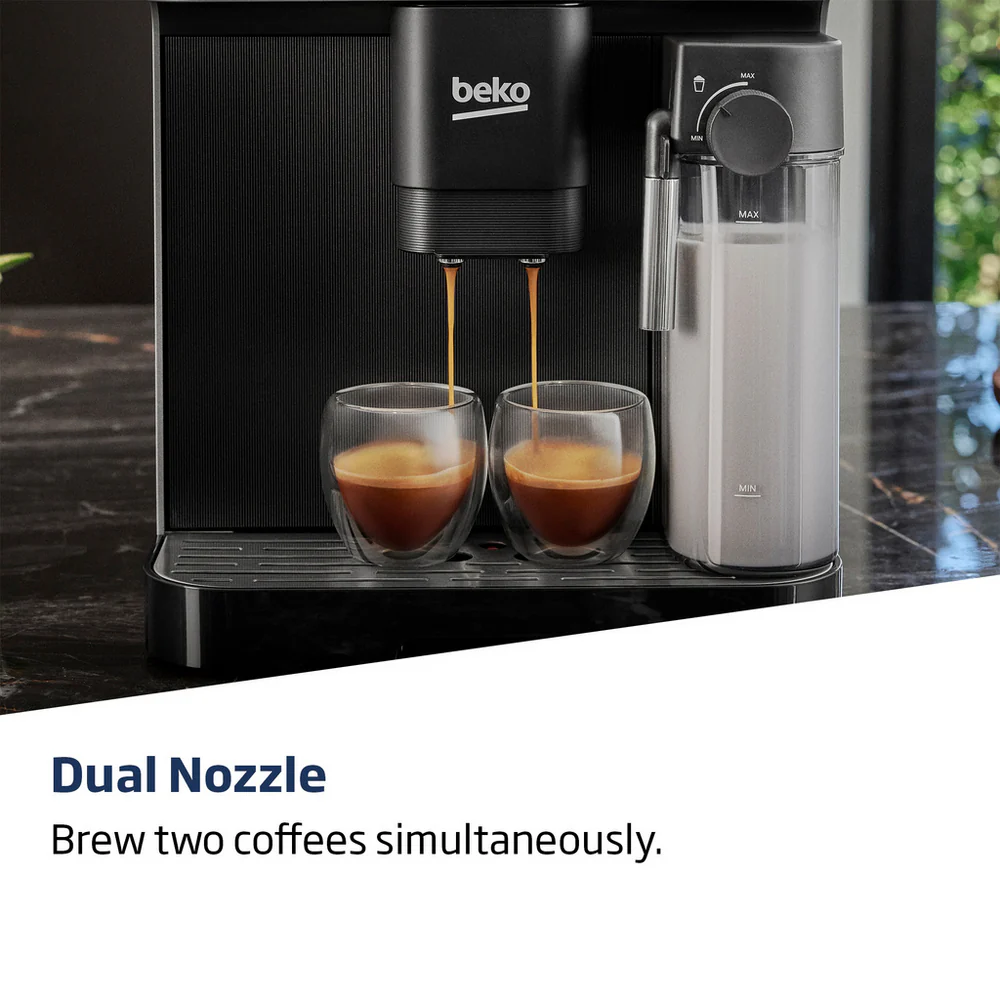 Beko CEG7304X CaffeExperto Fully Automatic 2L Bean To Cup Coffee Machine with Integrated Milk Jug Silver - Image 6