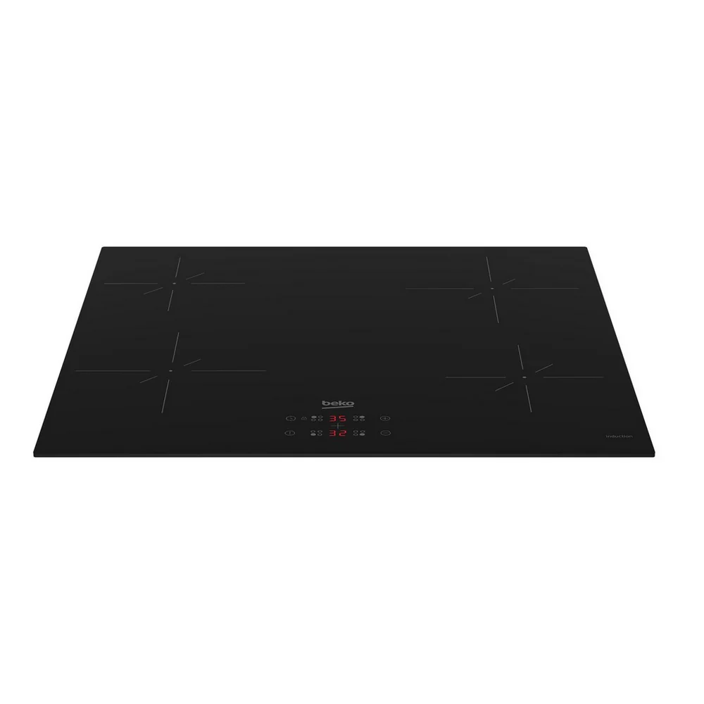 Beko CIHYQI21B 60cm 4 Zone Ceramic Induction Hob Black - Image 2