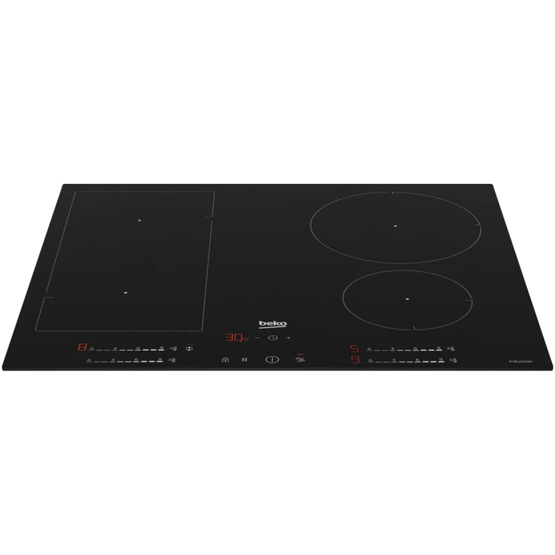 Beko HIIP64530UFT 60cm Electric Hob Black - Image 2