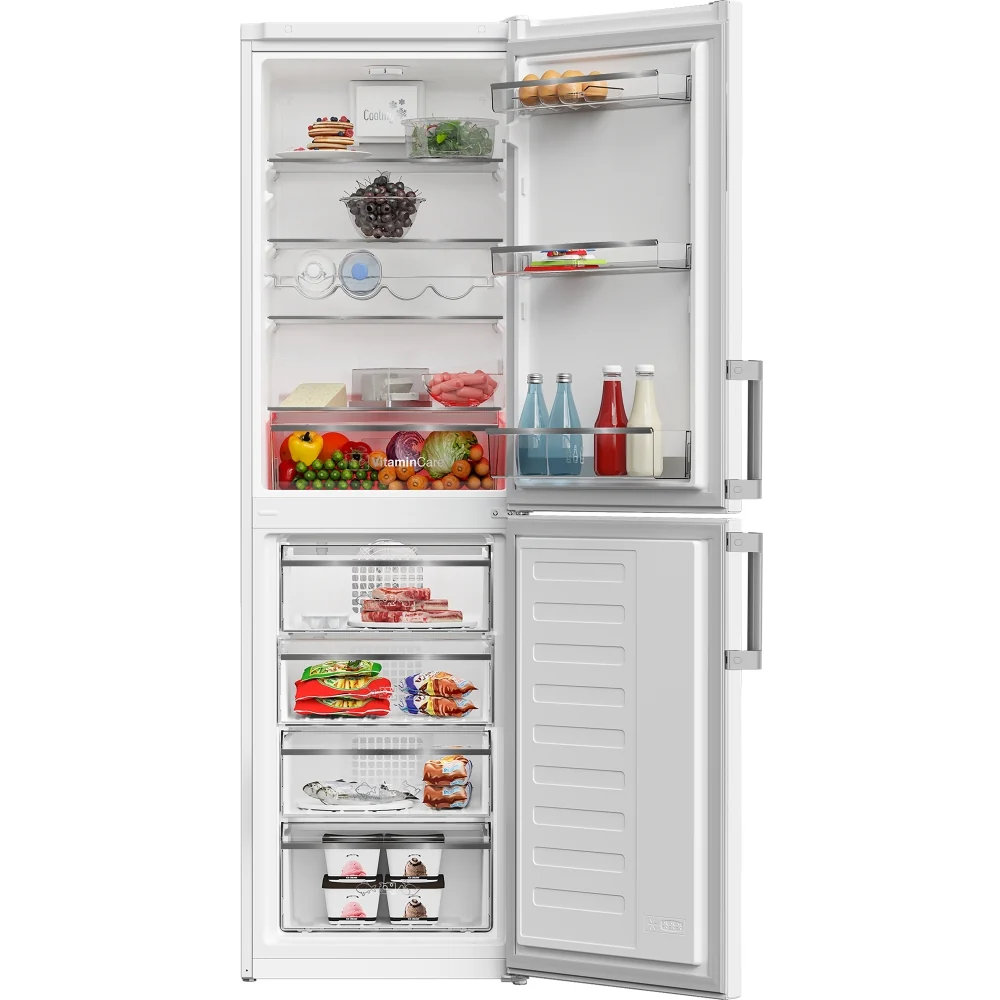 Blomberg KGM4574V Frost Free Fridge Freezer White - Image 4