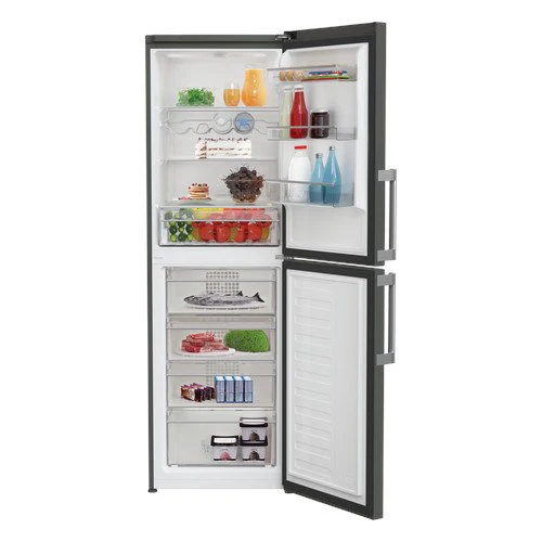 Blomberg KGM4663G 59.5cm Frost Free Fridge Freezer Graphite - Image 2