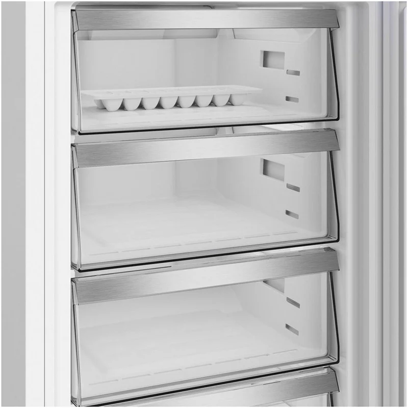 Blomberg KND24692V 60cm Total No Frost Combi Fridge Freezer White - Image 2