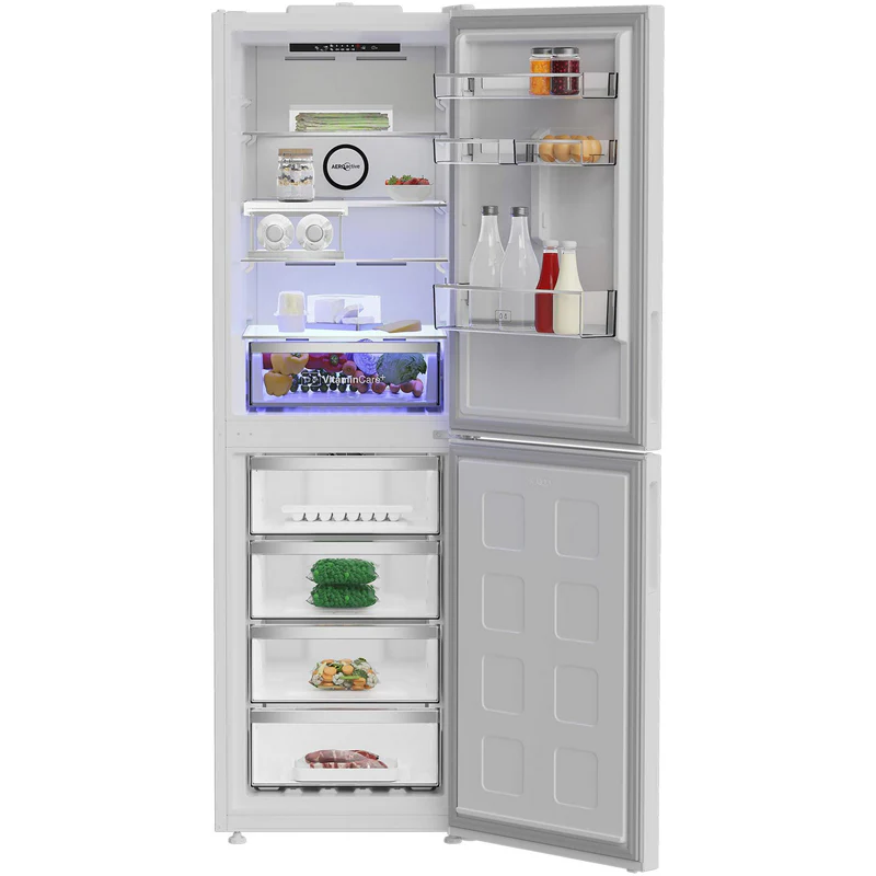 Blomberg KND24692V 60cm Total No Frost Combi Fridge Freezer White - Image 7