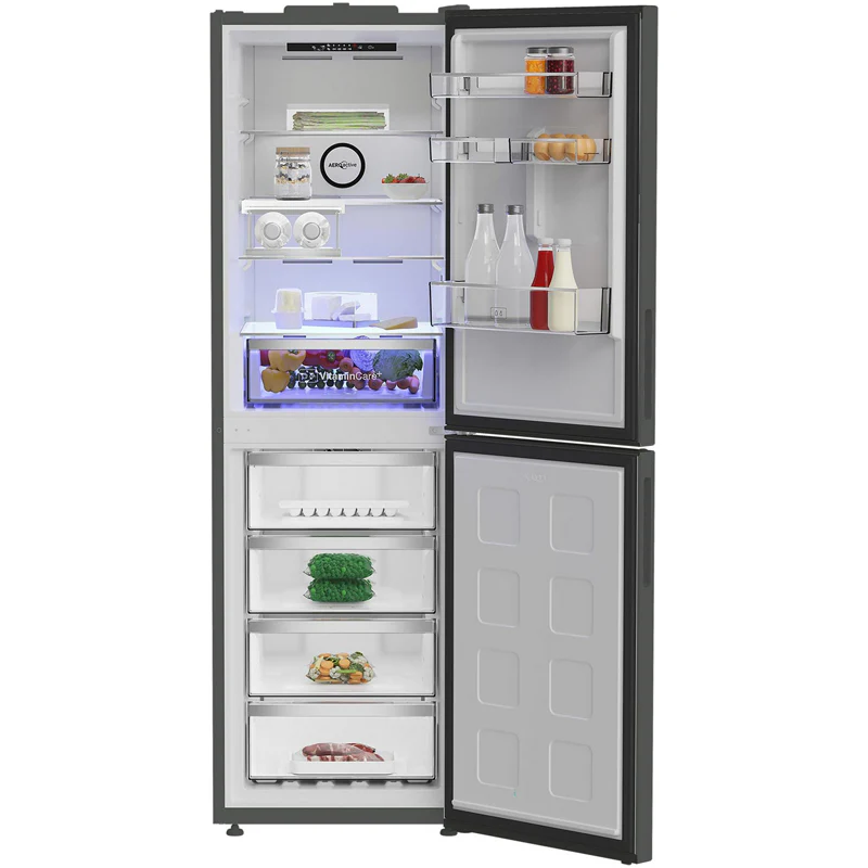 Blomberg KND24692VG 60cm Total No Frost AeroActive Fridge Freezer Graphite - Image 6