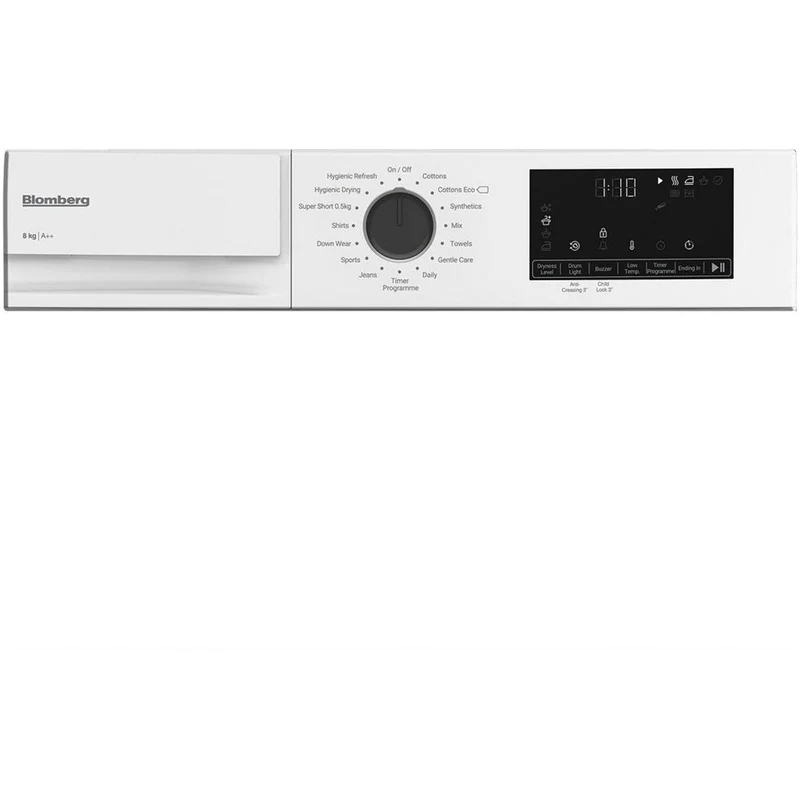 Blomberg LTA18320W 8kg Heat Pump Tumble Dryer White - Image 6