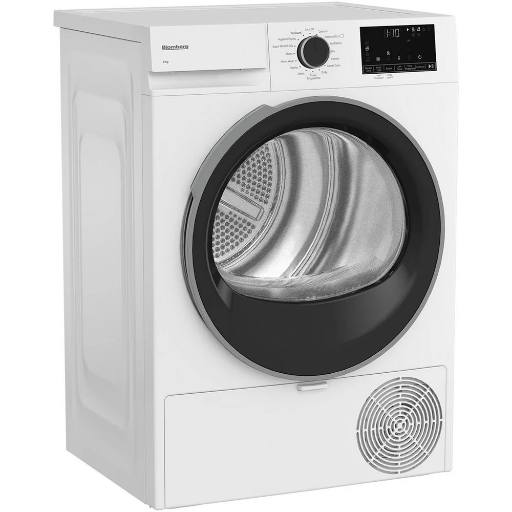 Blomberg LTA18321W 8kg Freestanding Heat Pump Tumble Dryer White - Image 2