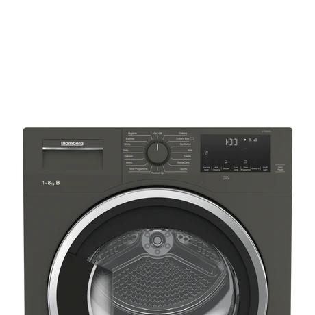 Blomberg LTK38030G 8kg Condenser Tumble Dryer Graphite - Image 2