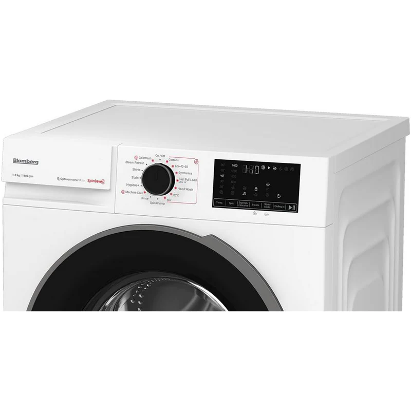 Blomberg LWA18461W 8kg 1400 Spin Washing Machine - White - Image 5