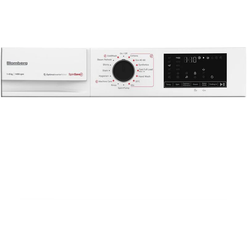Blomberg LWA18461W 8kg 1400 Spin Washing Machine - White - Image 8