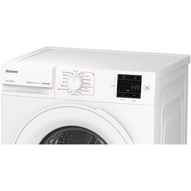 Blomberg LWA27461W 7kg 1400 Spin Washing Machine White - Image 6