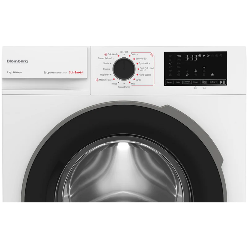 Blomberg LWA29461W 9kg 1400 Spin Washing Machine White - Image 6