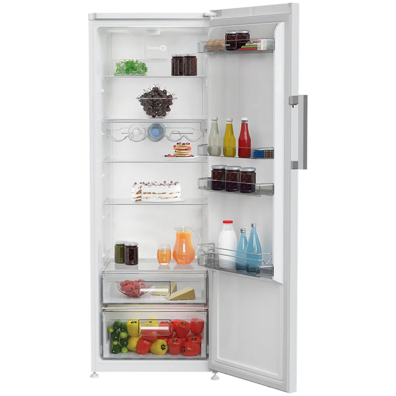 Blomberg SSM4671P Tall Freestanding Larder Fridge White - Image 6