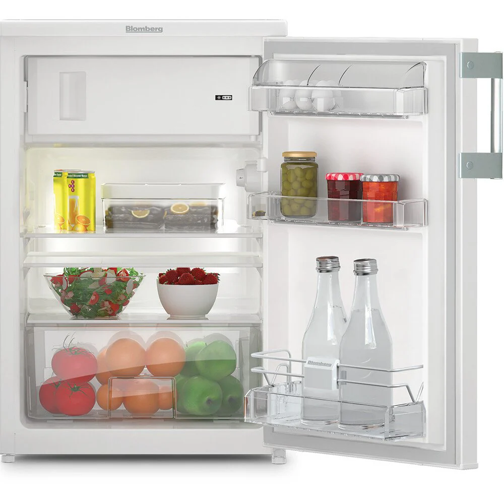 Blomberg TSM1544P Freestanding Under Counter Fridge with Ice Box White - E Rated - Image 2
