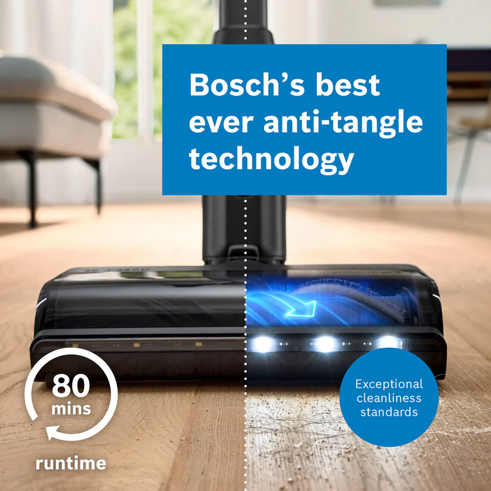 Bosch BBS1041GGB Unlimited 10 Cordless Vacuum Cleaner up to 80 Minutes Runtime Graphite - Image 12