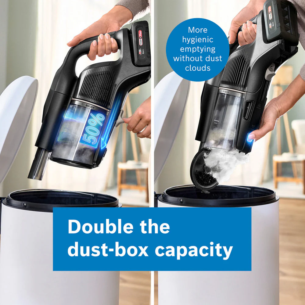 Bosch BBS1041GGB Unlimited 10 Cordless Vacuum Cleaner up to 80 Minutes Runtime Graphite - Image 6
