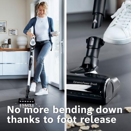 Bosch BCS712GB Unlimited 7 Cordless Vacuum Cleaner White - Image 4