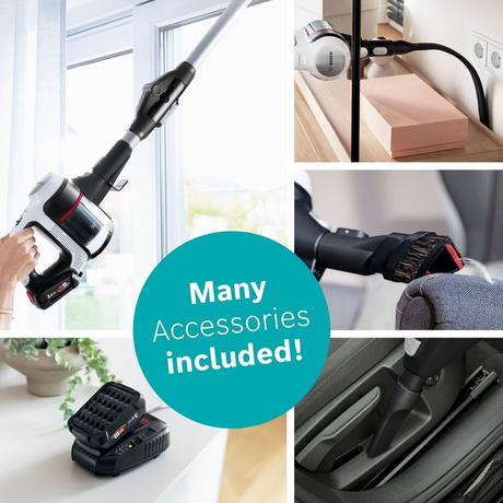 Bosch BCS712GB Unlimited 7 Cordless Vacuum Cleaner White - Image 8