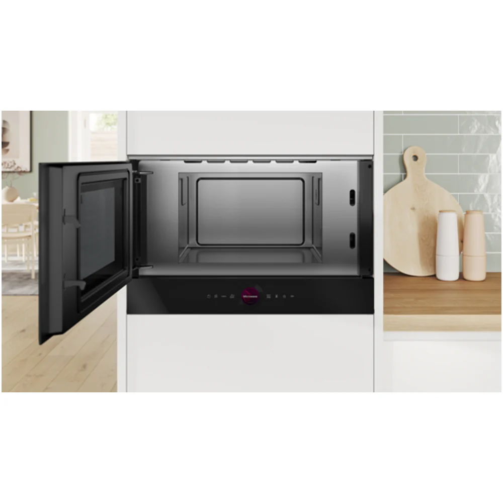 Bosch BFL7221B1B Series 8 Built In Microwave Oven Black - Image 4