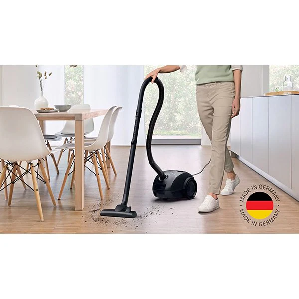 Bosch BGBS2BA1GB Serie 2 ProEco 600W 3kg Bagged Cylinder Vacuum Cleaner - Black - Image 4