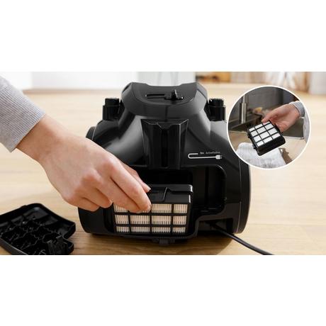 Bosch BGS05BA2GB Series 2 Bagless Cylinder Vacuum Cleaner Black - Image 6