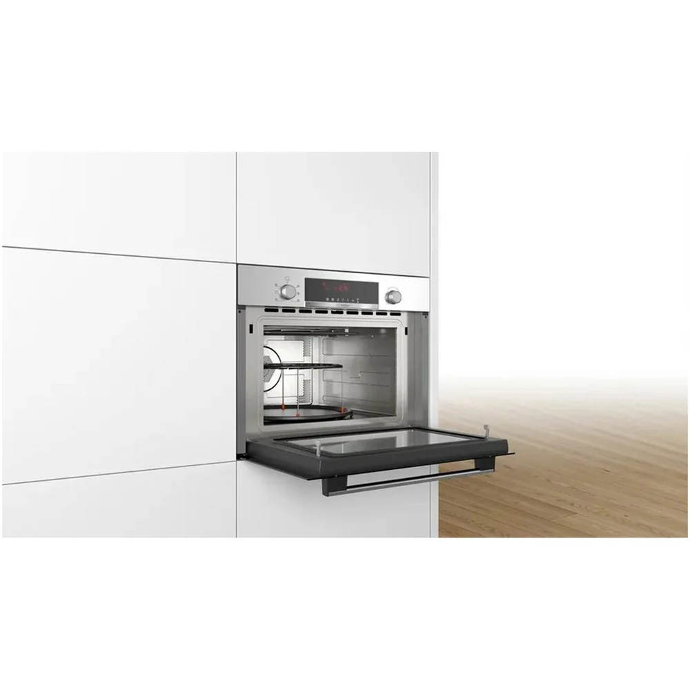 Bosch CMA583MS0B Serie 4 Built-in microwave oven with hot air 60 x 45 cm Stainless steel - Image 2