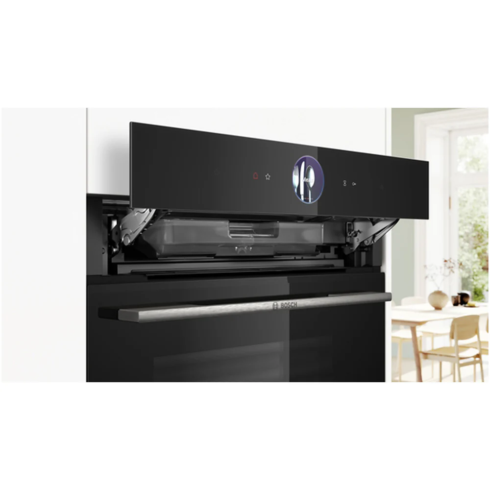 Bosch CSG7361B1 47L Series 8 Built-In Steam Combi Oven Black - A Rated - Image 4