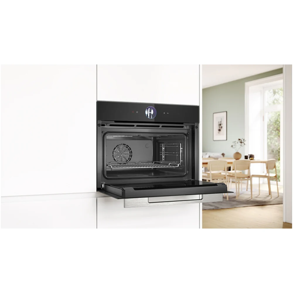 Bosch CSG7361B1 47L Series 8 Built-In Steam Combi Oven Black - A Rated - Image 6