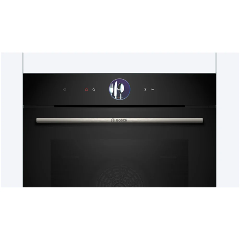 Bosch HBG7764B1B 60cm Series 8 Pyrolytic Electric Built in Single Oven with Air Fry Funtion in Black - Image 4