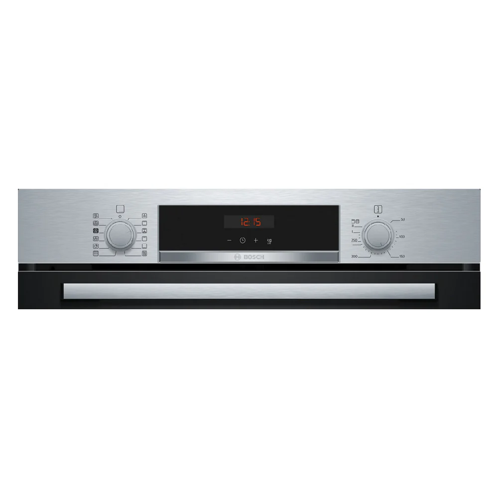 Bosch HQA534BS3B Series 4 Built In Electric Single Oven 60cm Stainless Steel - Image 2