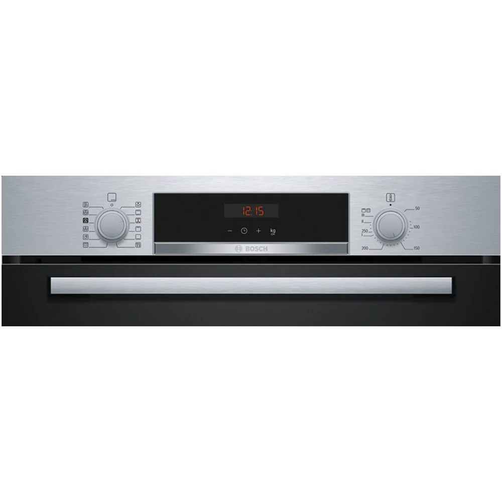 Bosch HQA574BS3B Series 4 Built In Electric Single Oven 60cm Stainless Steel - Image 2
