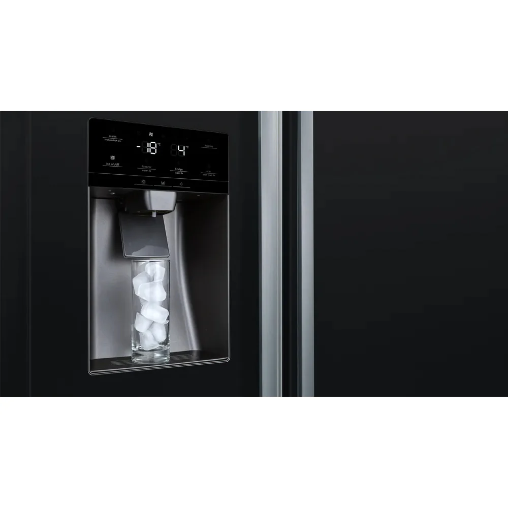 Bosch KAD93ABEP Series 6 American Side By Side Total No Frost Fridge Freezer Black - Image 3
