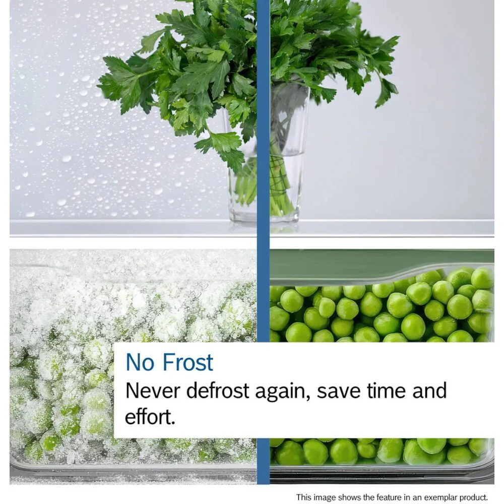 Bosch KAD93AIERG Series 6 Plumbed American Fridge Freezer Stainless Steel - E Rated - Image 11