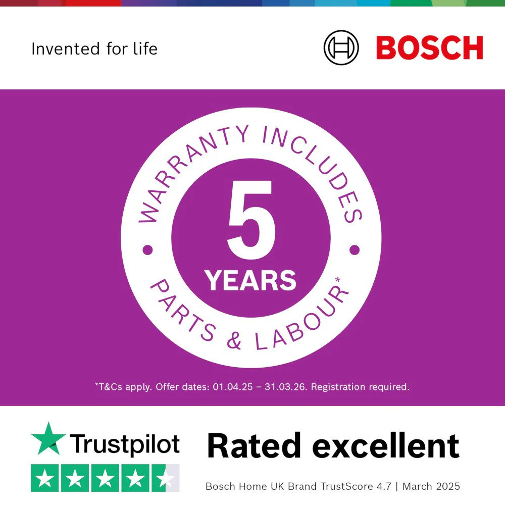 Bosch KFD96APEA Series 6 Plumbed Frost Free American Fridge Freezer Stainless Steel - E Rated - Image 18