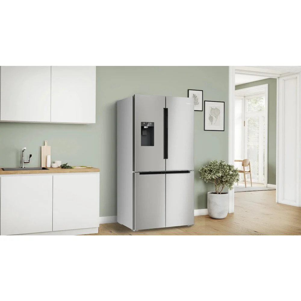 Bosch KFD96APEA Series 6 Plumbed Frost Free American Fridge Freezer Stainless Steel - E Rated - Image 8