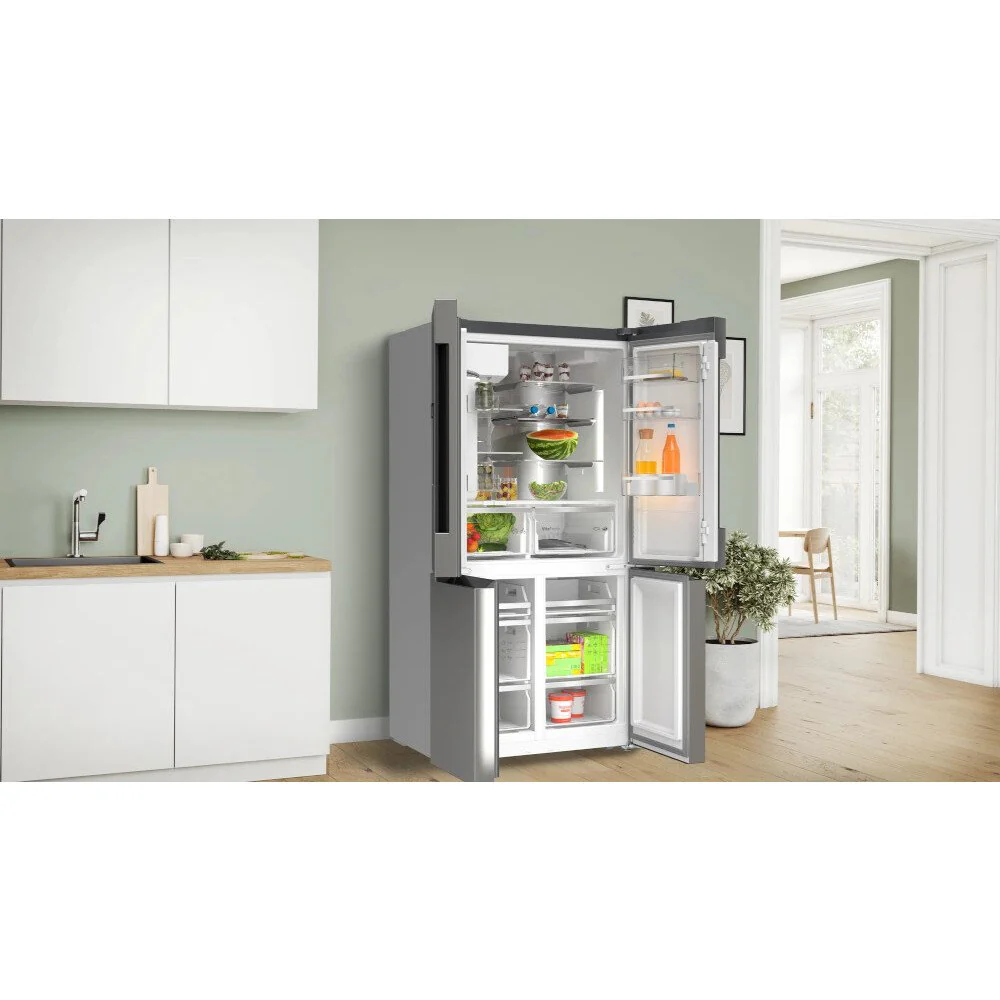 Bosch KFD96APEA Series 6 Plumbed Frost Free American Fridge Freezer Stainless Steel - E Rated - Image 9